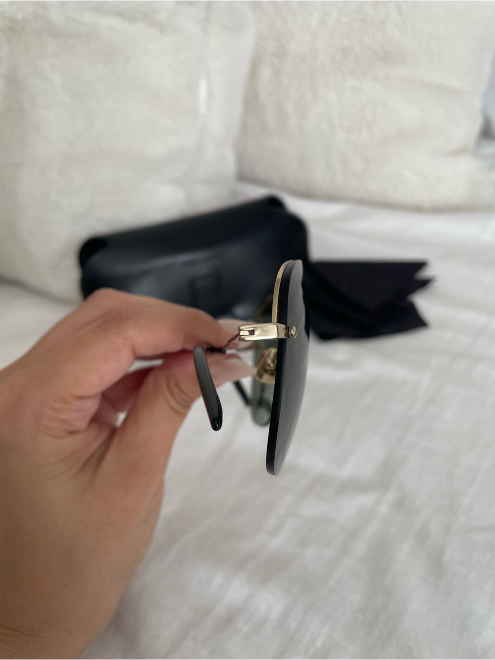 Saint Laurent Monogram 59MM Aviator Sunglasses - Picture 15 of 16
